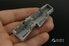 Quinta Studio QDS-48418 F-16D block 30 3D-Printed & coloured Interior on decal paper (Kinetic 2022 tool) (Small version) 1/48